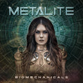 the album cover for Metalite - Biomechanicals