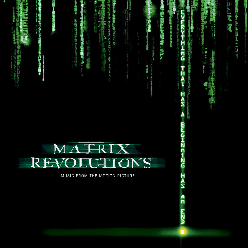 the album cover for Various Artists - The Matrix Revolutions Music From the Motion Picture [RSD BF 2019]