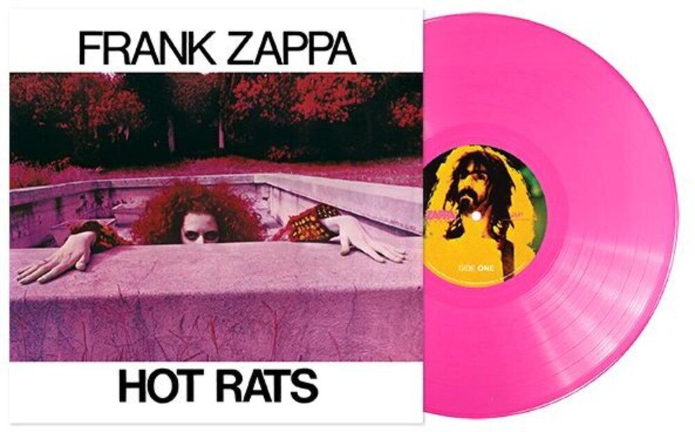 the album cover for Frank Zappa - Hot Rats: 50th Anniversary [Translucent Pink LP]