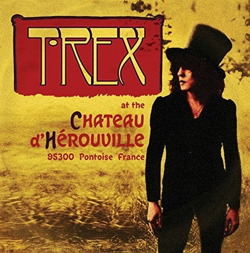 the album cover for T. Rex - Chateau De Herouville [Limited Edition yellow 10in Vinyl]