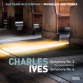 the album cover for Ives / Michael Thomas Tilson / San Francisco Sym - Ives: Symphonies Nos. 3 & 4