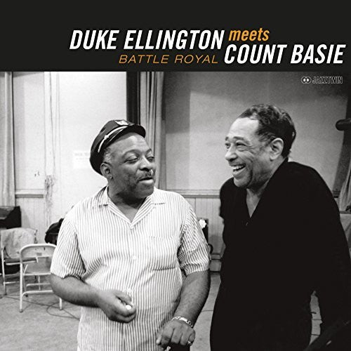 the album cover for Duke Ellington / Basie,Count - Battle Royal: The Count Meets The Duke [180 Gram] (Spa)