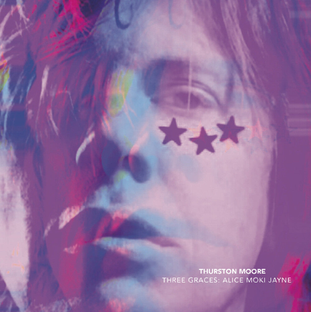 the album cover for Thurston Moore - Three Graces / Leave Me Alone