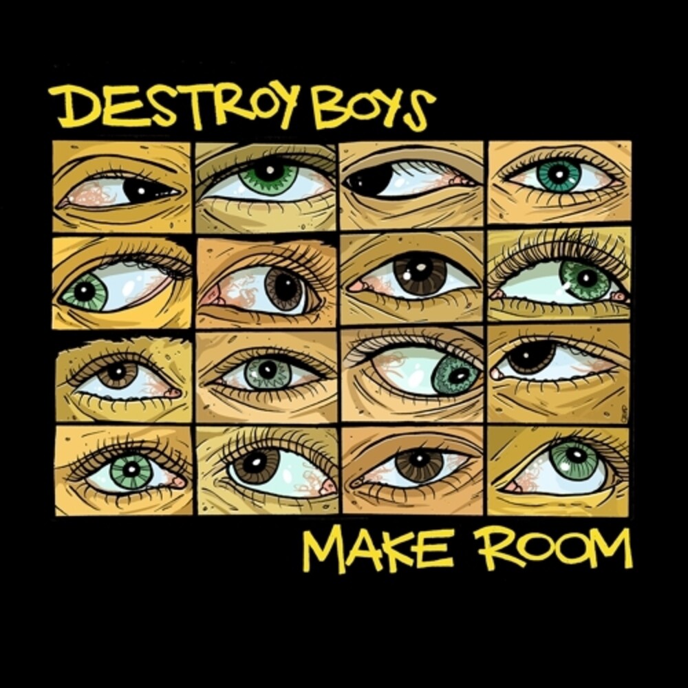 the album cover for Destroy Boys - Make Room