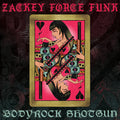 the album cover for Zackey Force Funk - Bodyrock Shotgun / El Mero Mero