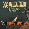 the album cover for Xl Middleton - 2 Minutes Till Midnight Instrumentals