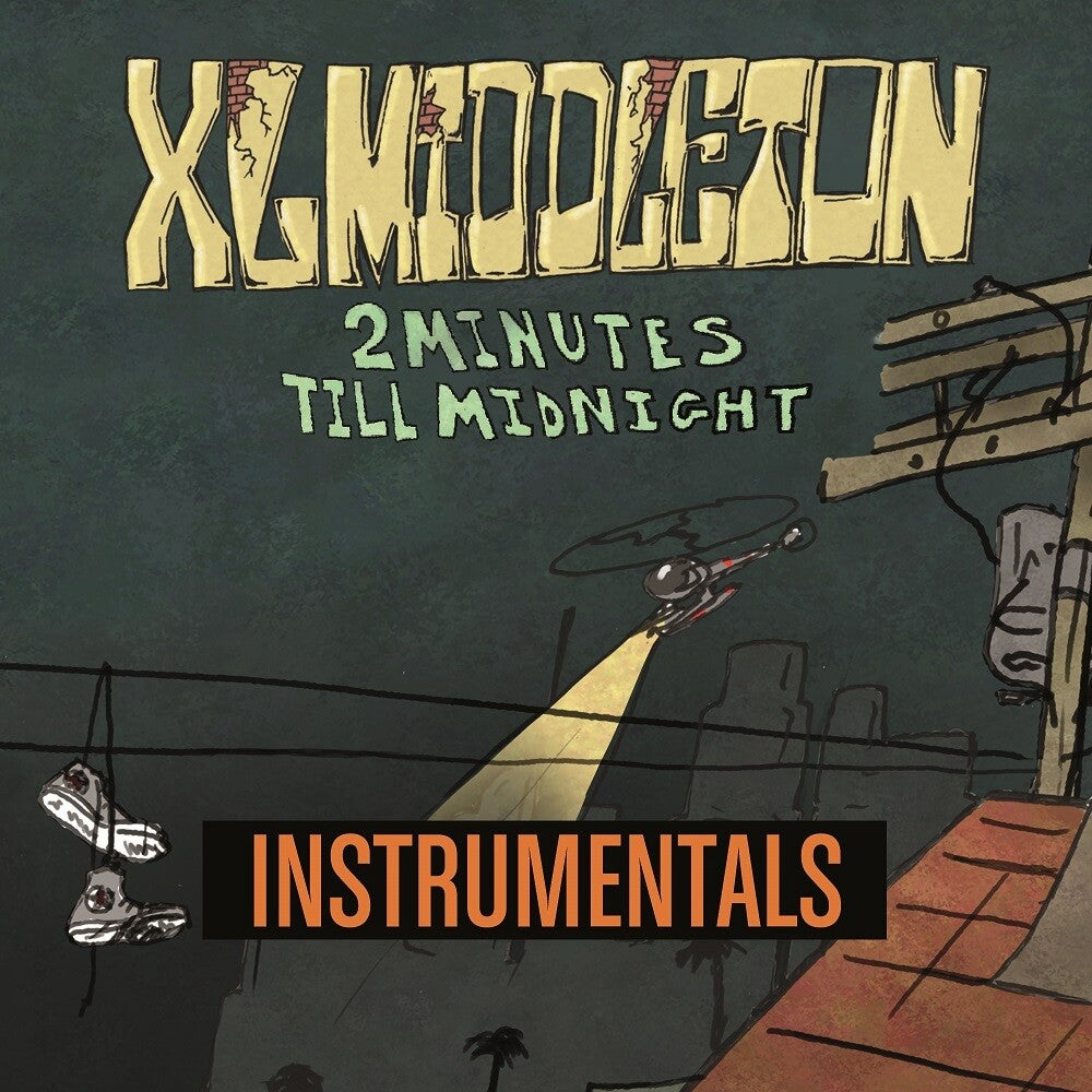 the album cover for Xl Middleton - 2 Minutes Till Midnight Instrumentals