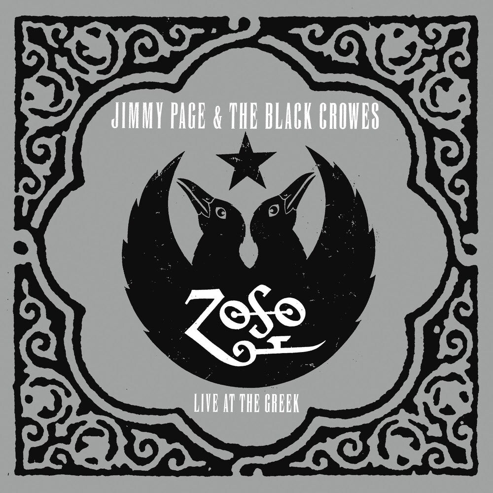 the album cover for Jimmy Page & Black Crowes - Live At The Greek