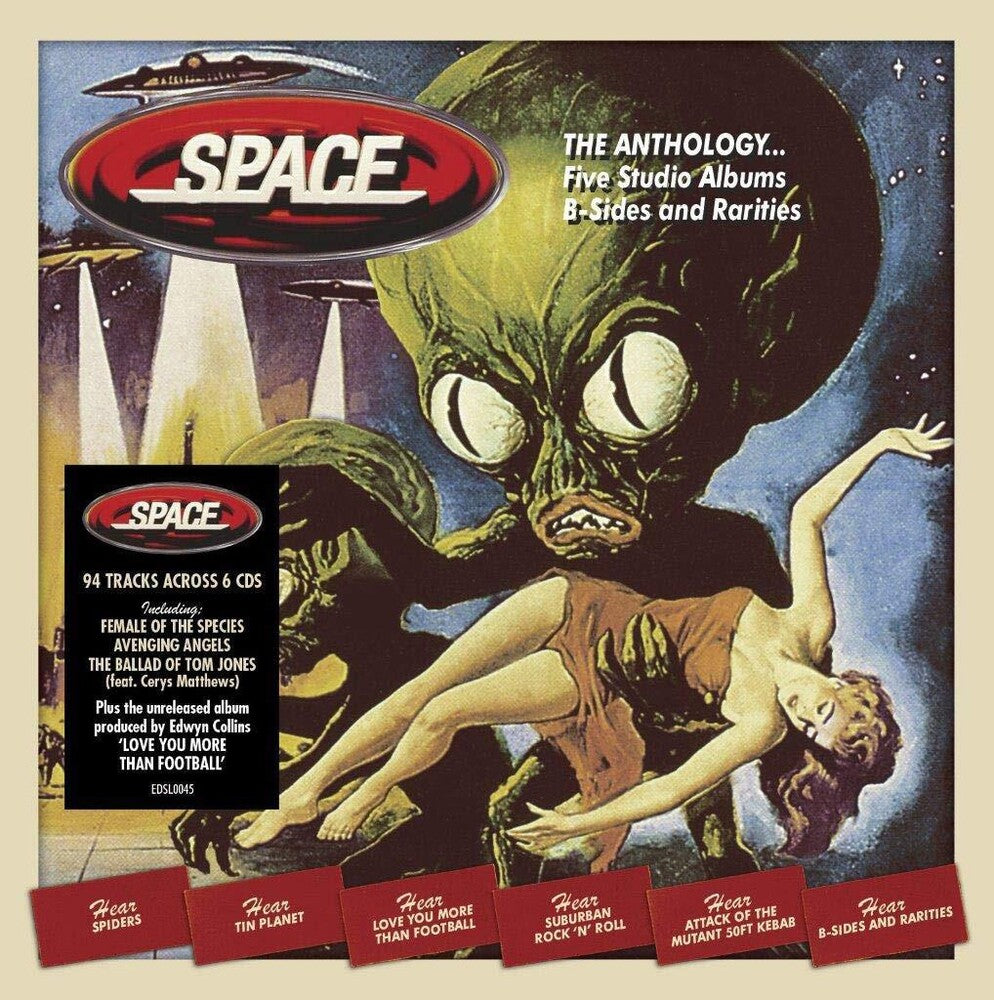 the album cover for Space - Anthology (Box) (Uk)