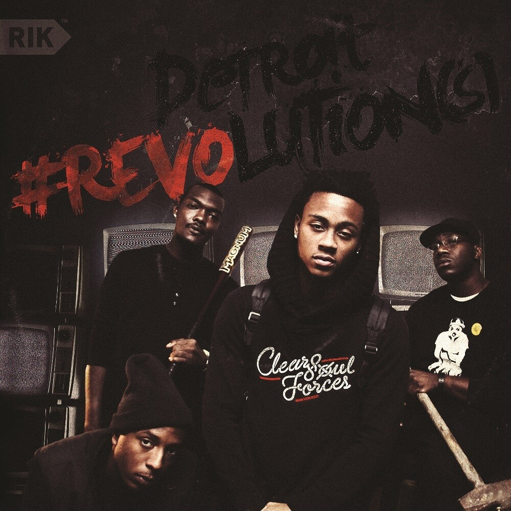 the album cover for Clear Soul Forces - Detroit Revolution(S)