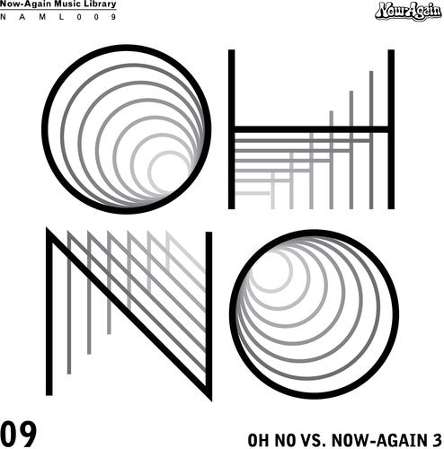 the album cover for Oh No - Oh No vs Now-Again