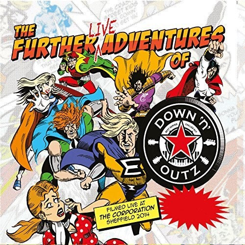 the album cover for Down N Outz - The Further Live Adventures Of... [2CD/DVD]