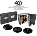 the album cover for Star Wars - Star Wars: A New Hope [Limited Edition Vinyl Box Set Soundtrack Death Star Hologram]