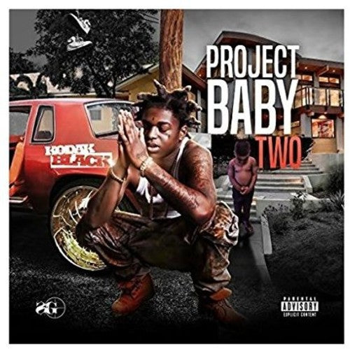 the album cover for Kodak Black - Project Baby 2