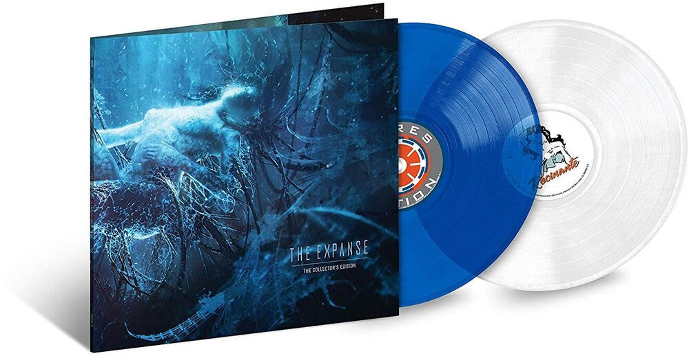 the album cover for Various Artists - The Expanse - The Collector's Edition [Translucent Blue/Clear 2LP]