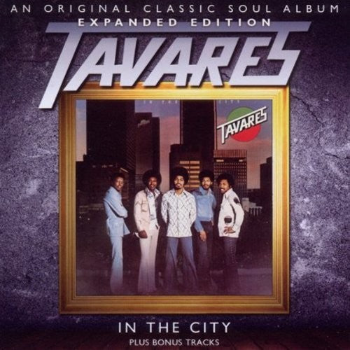 the album cover for Tavares - In The City