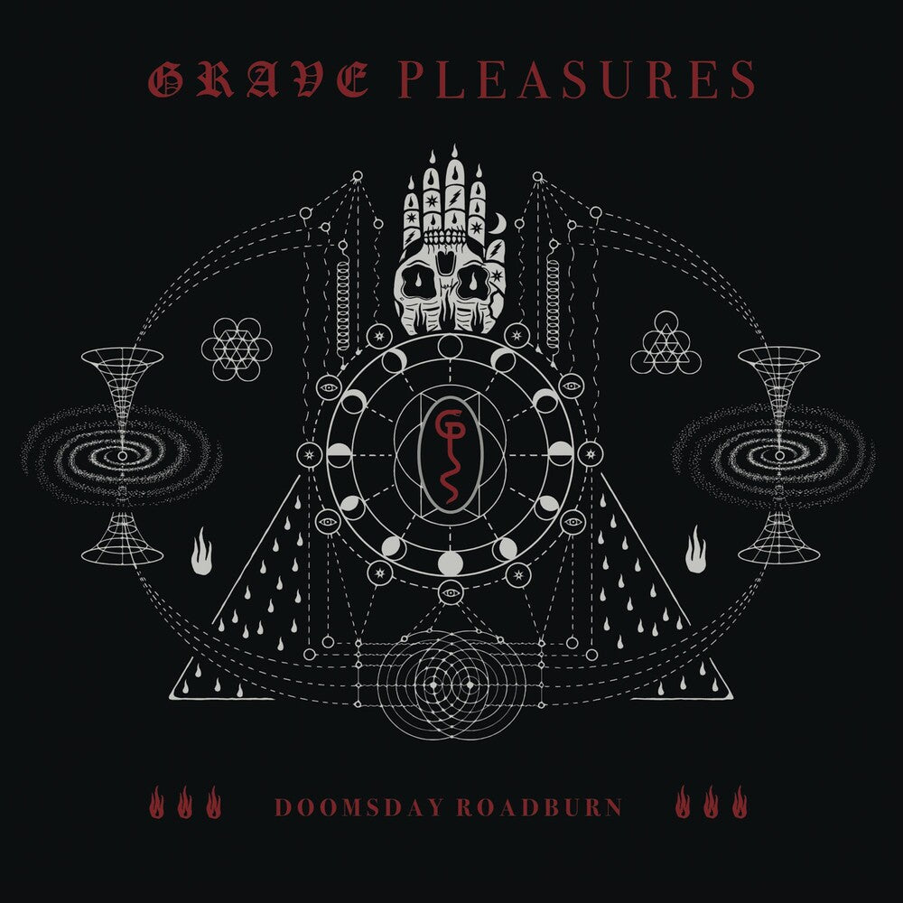 the album cover for Grave Pleasures - Doomsday Roadburn