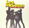 the album cover for Les McCann - Talk To The People