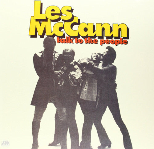 the album cover for Les McCann - Talk To The People