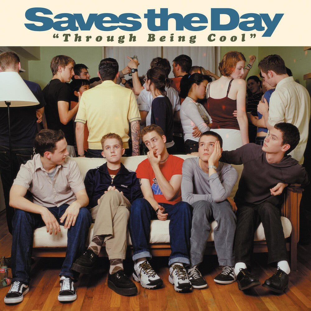 the album cover for Saves The Day - Through Being Cool: TBC20 [2LP]