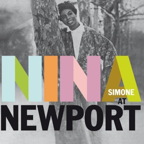 the album cover for Nina Simone - Nina At Newport