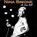 the album cover for Nina Simone - At Town Hall