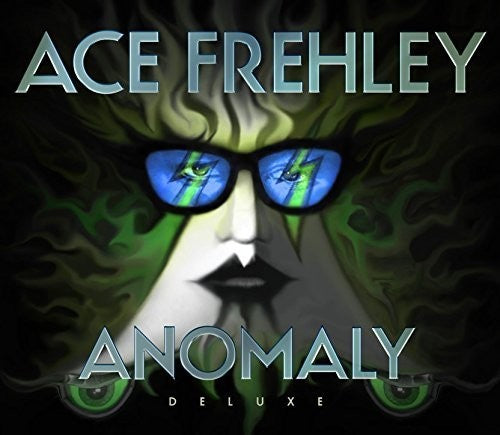 the album cover for Ace Frehley - Anomaly: Deluxe [Reflex Blue/Clear Starburst 2LP]