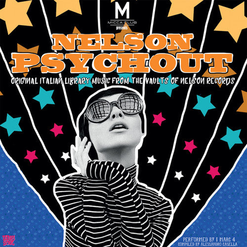 the album cover for Marc 4 - Nelson Psychout: Original Italian Library Music From The Vaults