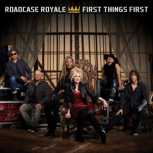 the album cover for Roadcase Royale - First Things First [LP]
