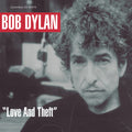 the album cover for Bob Dylan - Love And Theft [2LP]