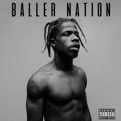 the album cover for Marty Baller - Baller Nation