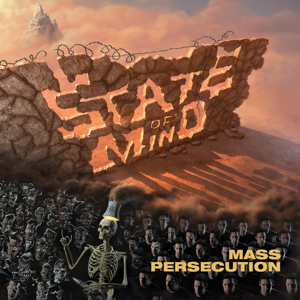 the album cover for State Of Mind - Mass Persecution