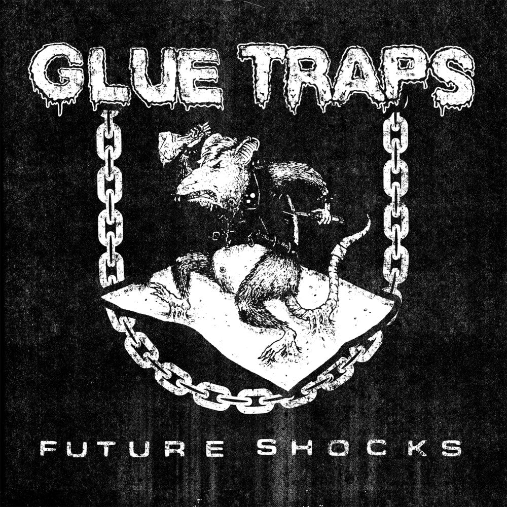 the album cover for Glue Traps - Future Shocks