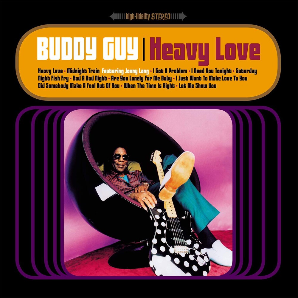 the album cover for Buddy Guy - Heavy Love
