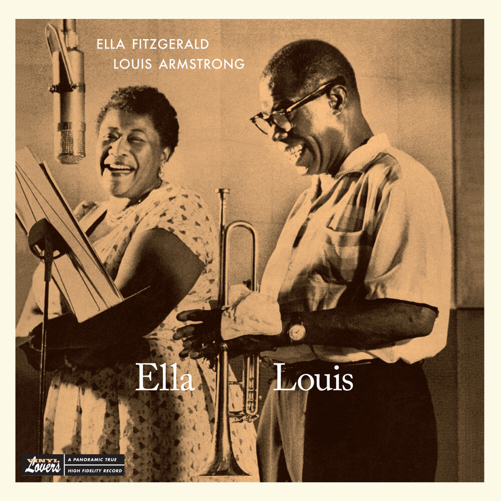 the album cover for Ella Fitzgerald & Louis Armstrong - Ella & Louis (Bonus Tracks) (Spa)