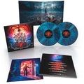 the album cover for Kyle Dixon & Michael Stein - Stranger Things 2: A Netflix Original Series Soundtrack [Limited Edition Blue/Black Smoke 2LP]