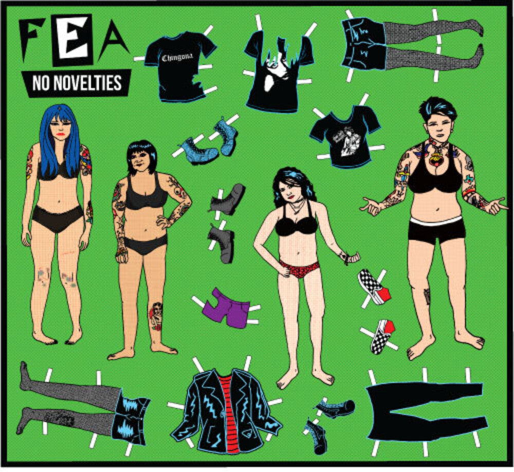 the album cover for FEA - No Novelties