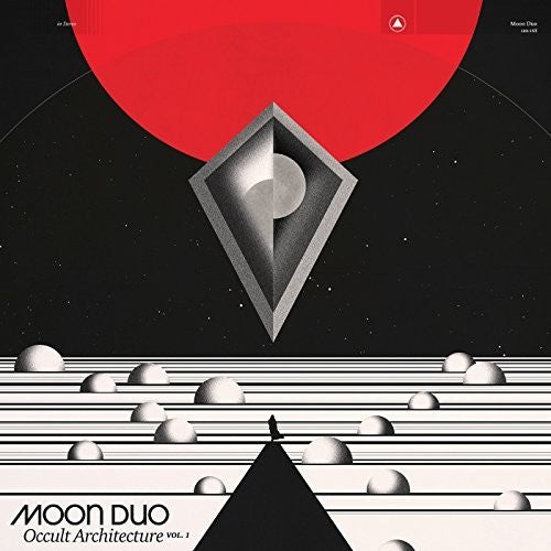 the album cover for Moon Duo - OCCULT ARCHITECTURE VOL 1