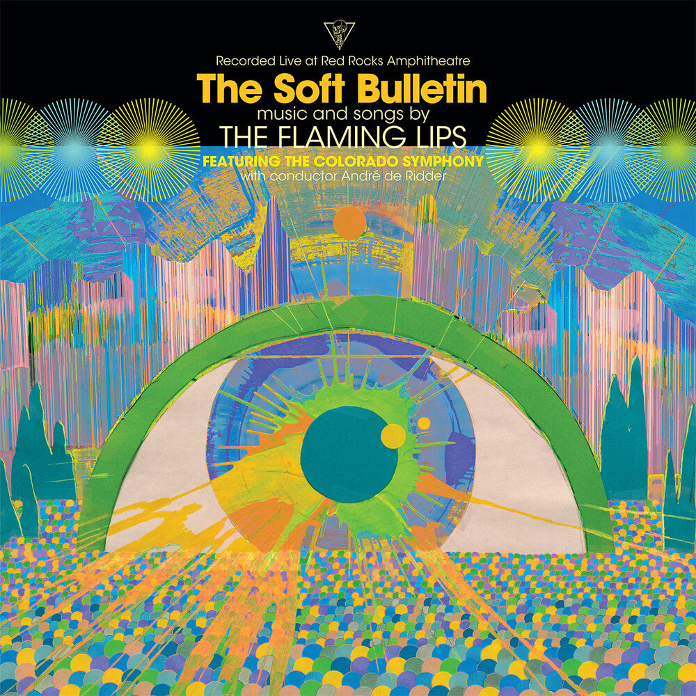 the album cover for The Flaming Lips - Soft Bulletin: Live At Red Rocks