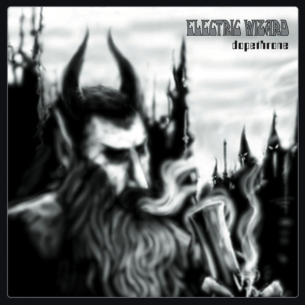the album cover for Electric Wizard - Dopethrone (Rise Above Records 30th Anniversary Gold Sparkle Edition)