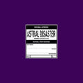 the album cover for Coil - Astral Disaster Sessions Un / Finished Musics [Vinyl Single]