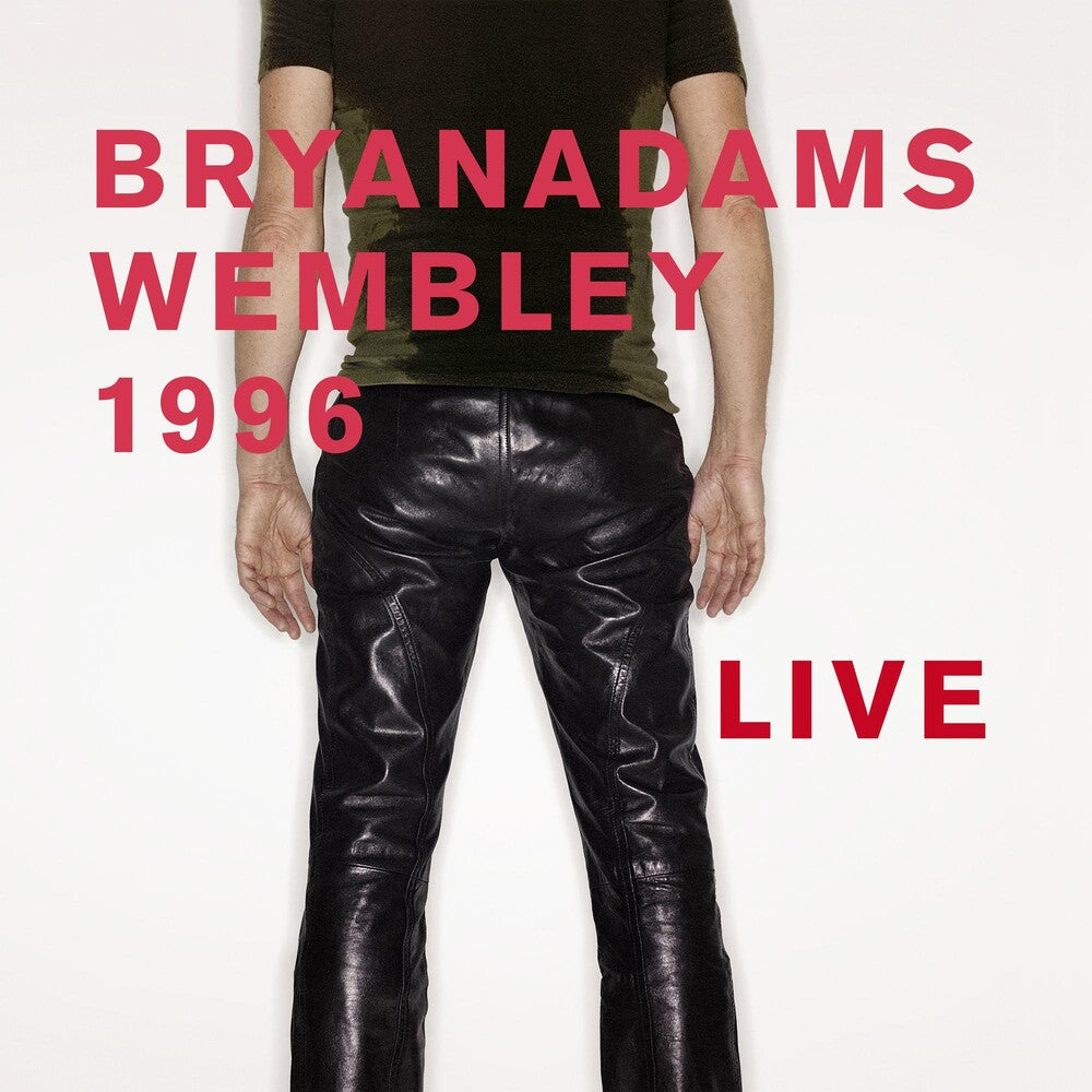 the album cover for Bryan Adams - Wembley 1996 Live