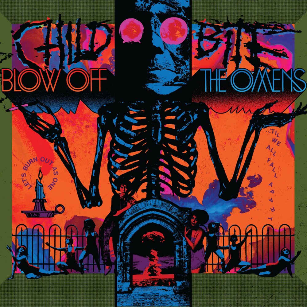 the album cover for Child Bite - Blow Off The Omens