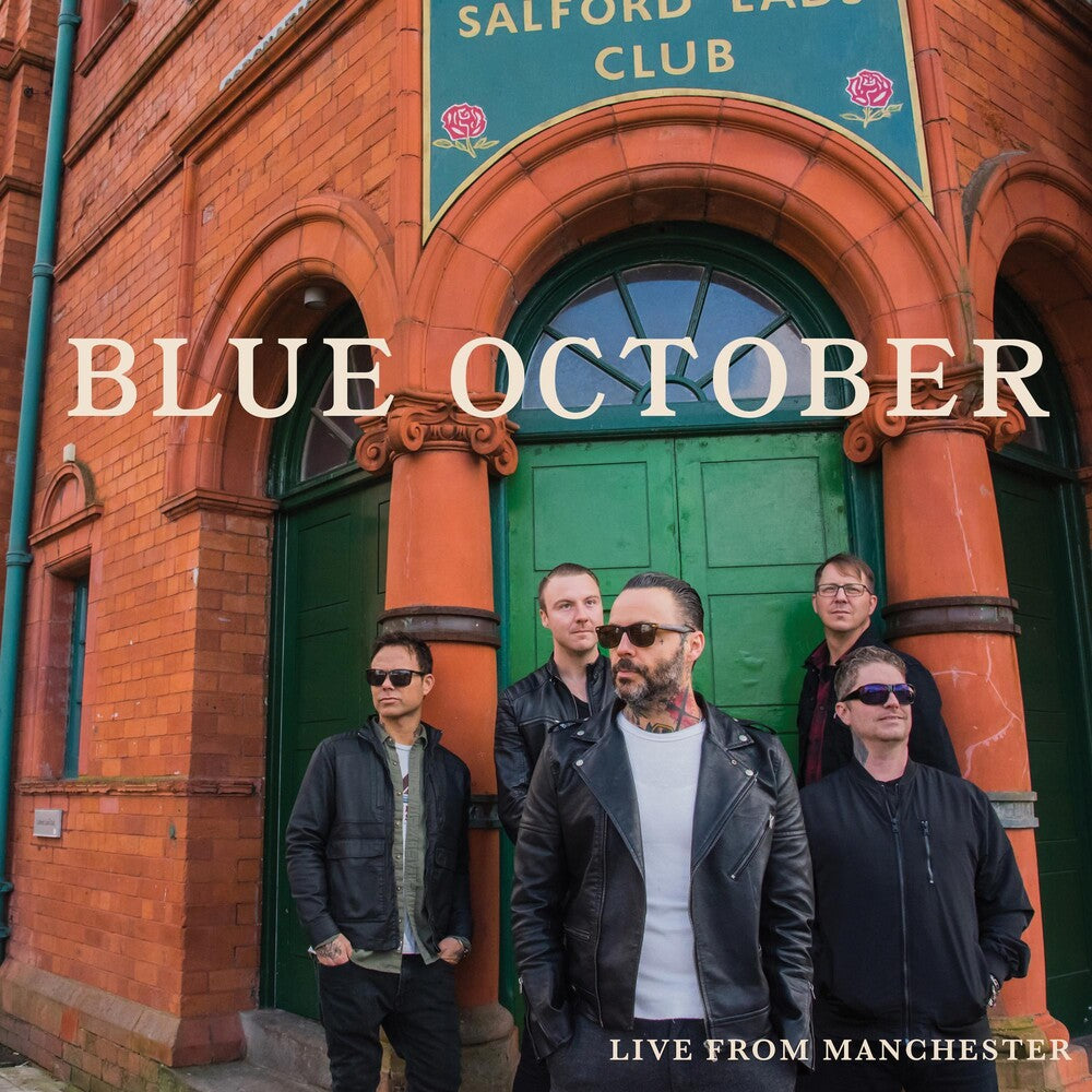 the album cover for Blue October - Live From Manchester