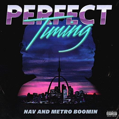 the album cover for NAV - Perfect Timing