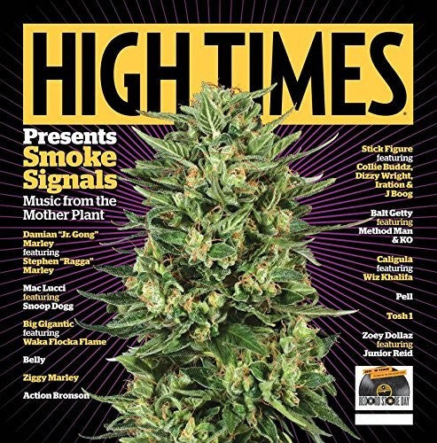 the album cover for Various Artists - High Times Presents Smoke Signals / Various