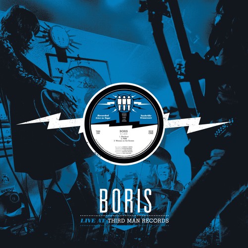 the album cover for Boris - Live At Third Man [LP]