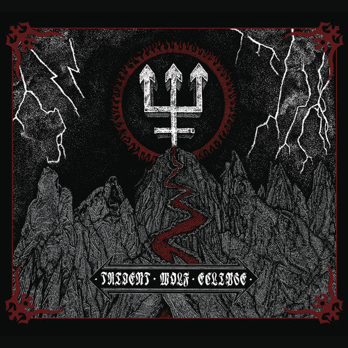 the album cover for Watain - Trident Wolf Eclipse