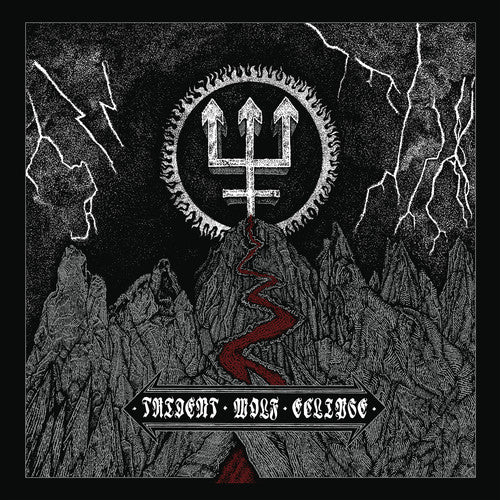 the album cover for Watain - Trident Wolf Eclipse [LP]