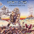 the album cover for Heavy Load - Stronger Than Evil